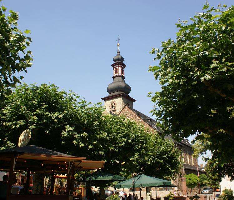 Blick auf die Jakobuskirche