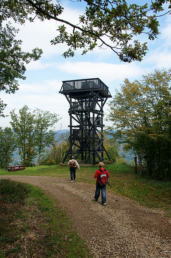 Ankunft am 7-Burgen-Blick