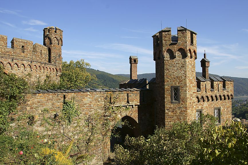 Innenanlage Burg Sooneck